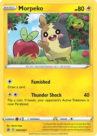 Morpeko - SWSH031 (SWSH031/307) Holofoil [Promos: SWSH Promo Cards] Pokemon Single Pokémon