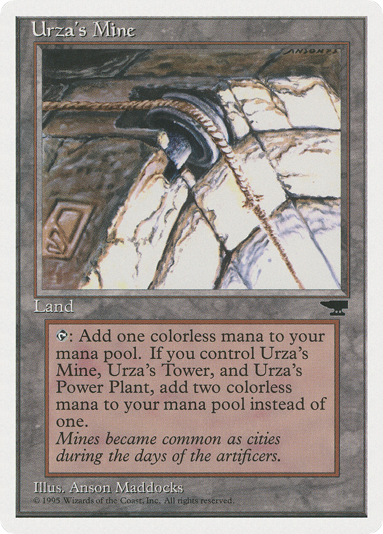 Urza's Mine (CHR-114C) [Chronicles] MTG Single Wizards of the Coast