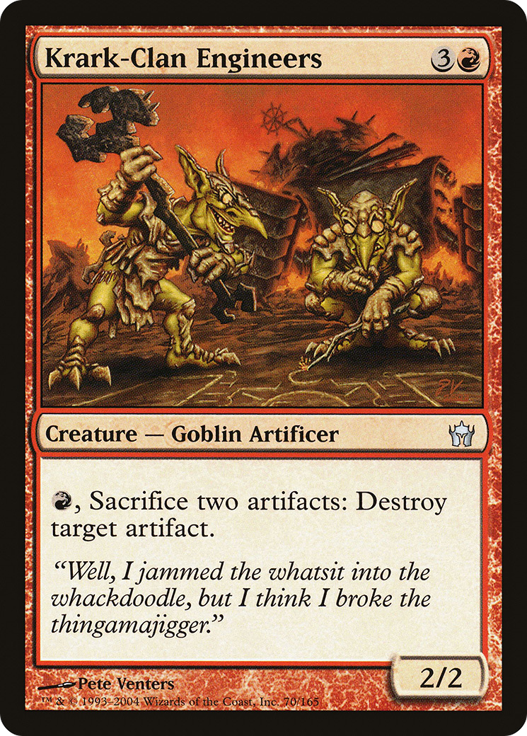 Krark-Clan Engineers (5DN-070) [Fifth Dawn] MTG Single Wizards of the Coast
