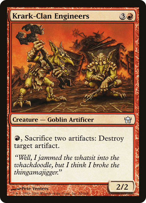 Krark-Clan Engineers (5DN-070) [Fifth Dawn] MTG Single Wizards of the Coast