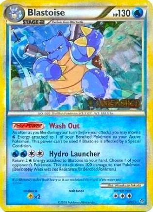 Blastoise - 13/95 (Prerelease) () Holofoil [Promos: HGSS Promos] Pokemon Single Pokémon