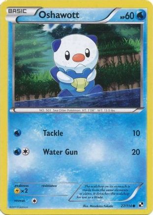 Oshawott - 27/114 (Cosmos Holo) () Holofoil [Promos: Alternate Art Promos] Pokemon Single Pokémon