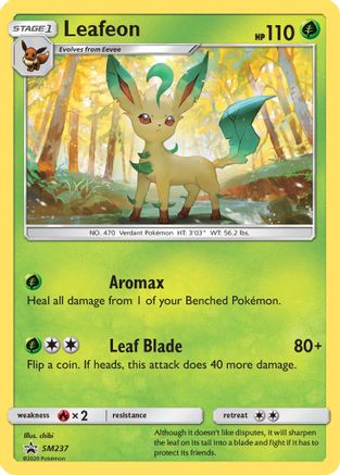 Leafeon SM237/248 [SM: Black Star Promos] Pokemon Single Pokémon