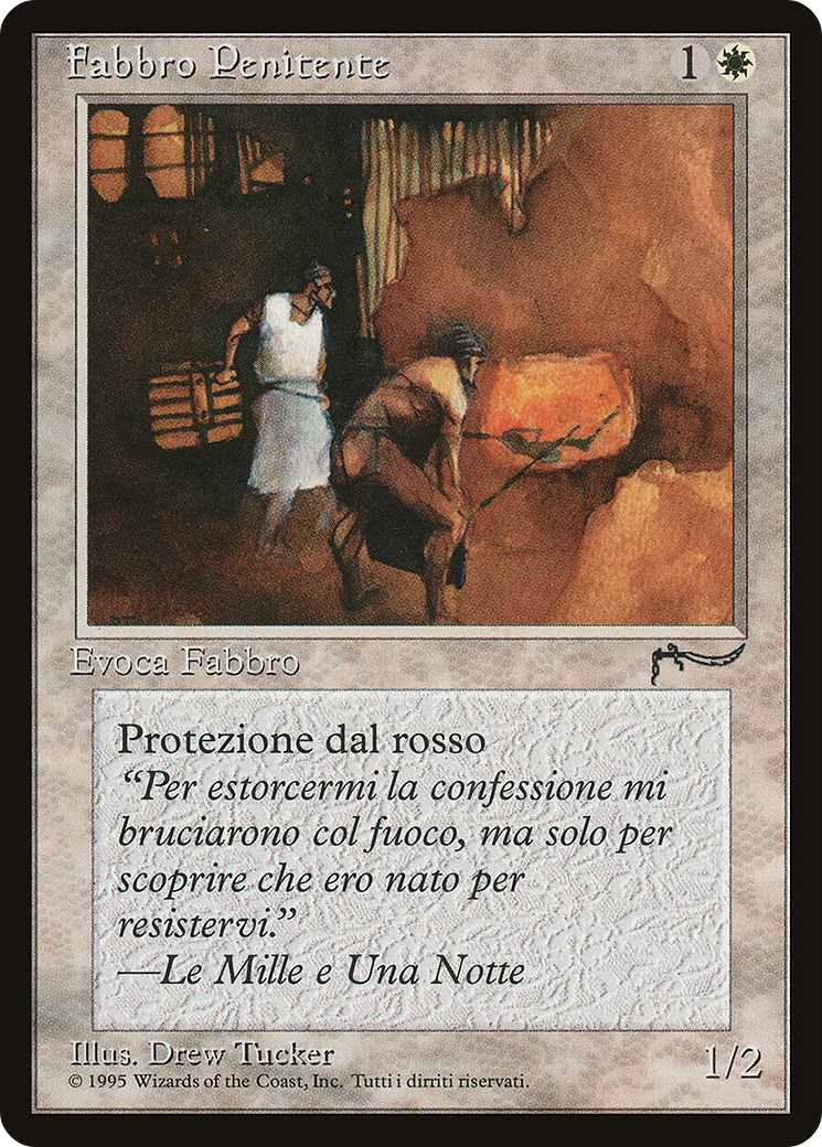 Repentant Blacksmith (REN-010) [Misc] Rinascimento MTG Single Wizards of the Coast