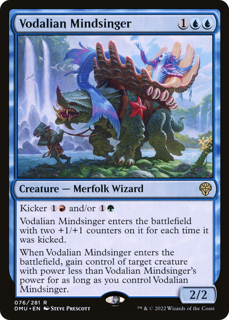 Vodalian Mindsinger (DMU-076) [Dominaria United] MTG Single Wizards of the Coast