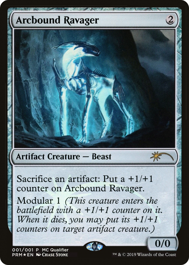 Arcbound Ravager (WMCQ-001) [Pro Tour Promos] Foil