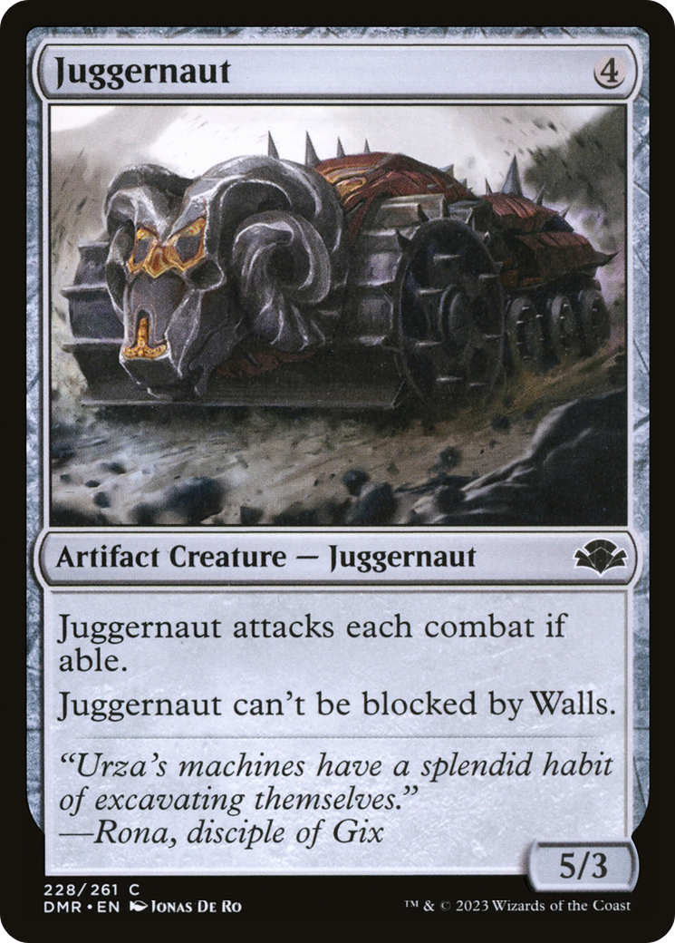 Juggernaut (DMR-228) [Dominaria Remastered] MTG Single Wizards of the Coast