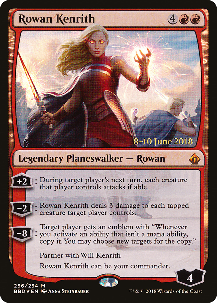 Rowan Kenrith (LARP-256) [Battlebond Promos] Foil MTG Single Wizards of the Coast