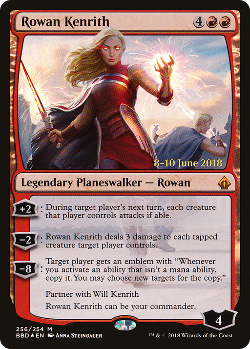 Rowan Kenrith (LARP-256) [Battlebond Promos] Foil MTG Single Wizards of the Coast