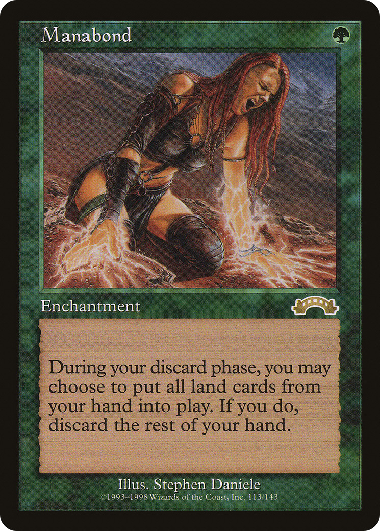 Manabond (EXO-113) [Exodus] MTG Single Wizards of the Coast