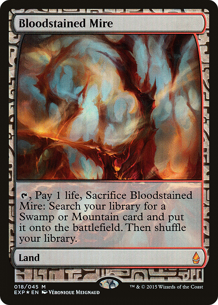 Bloodstained Mire (EXP-018) [Zendikar Expeditions] Foil MTG Single Wizards of the Coast
