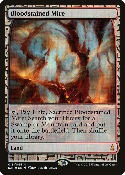 Bloodstained Mire (EXP-018) [Zendikar Expeditions] Foil MTG Single Wizards of the Coast