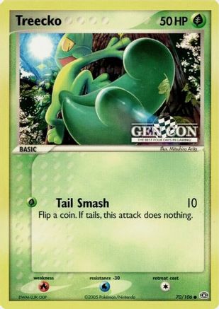 Treecko - 70/106 (GEN CON) [Misc: Cards & Products] Pokemon Single Pokémon