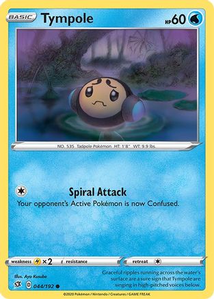 Tympole (44/192) Reverse Holofoil [SWSH: Rebel Clash] Pokemon Single Pokémon