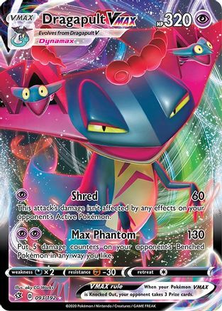 Dragapult VMAX (93/192) Holofoil [SWSH: Rebel Clash] Pokemon Single Pokémon