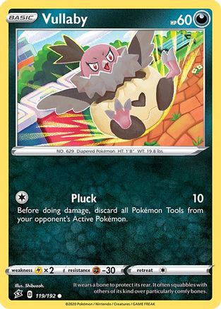Vullaby (119/192) [SWSH: Rebel Clash] Pokemon Single Pokémon