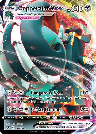 Copperajah VMAX (137/192) Holofoil [SWSH: Rebel Clash] Pokemon Single Pokémon