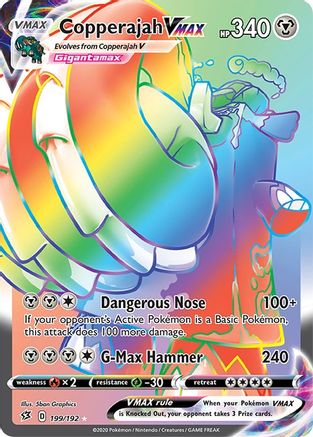Copperajah VMAX (Secret) (/192) Holofoil [SWSH: Rebel Clash] Pokemon Single Pokémon