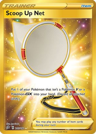 Scoop Up Net (Secret) 207/192 Holofoil [SWSH: Rebel Clash] Pokemon Single Pokémon
