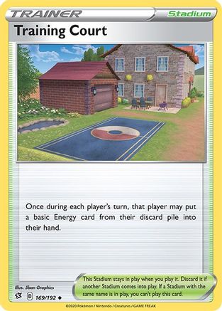 Training Court (169/192) Reverse Holofoil [SWSH: Rebel Clash] Pokemon Single Pokémon