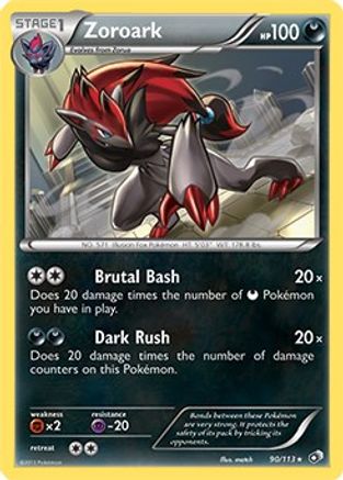 Zoroark - 90/113 () [Misc: Deck Exclusives] Pokemon Single Pokémon