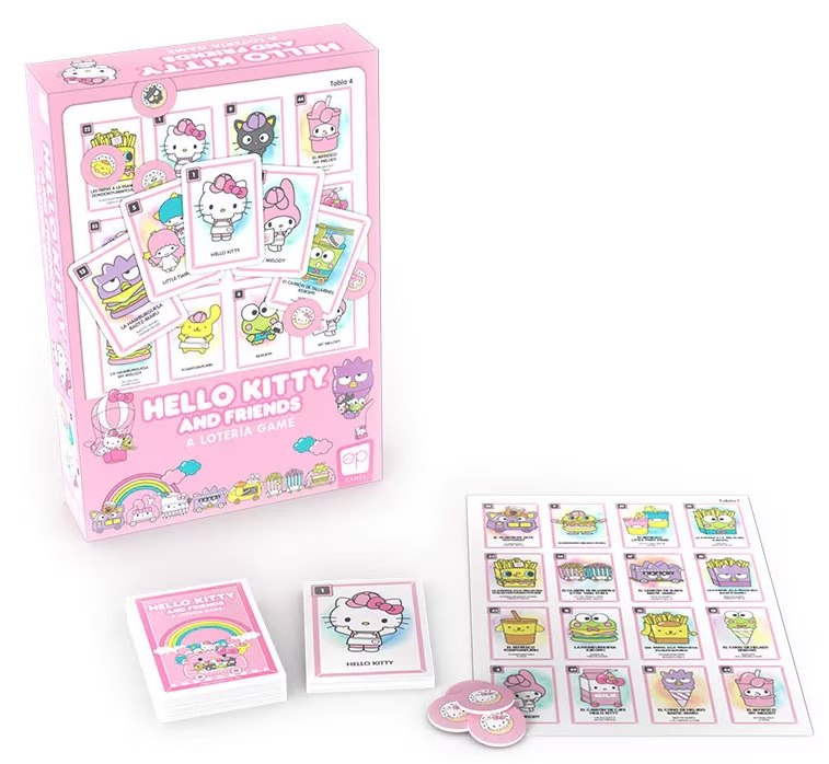 Hello Kitty And Friends Loteria Card Game Board Games The Op   