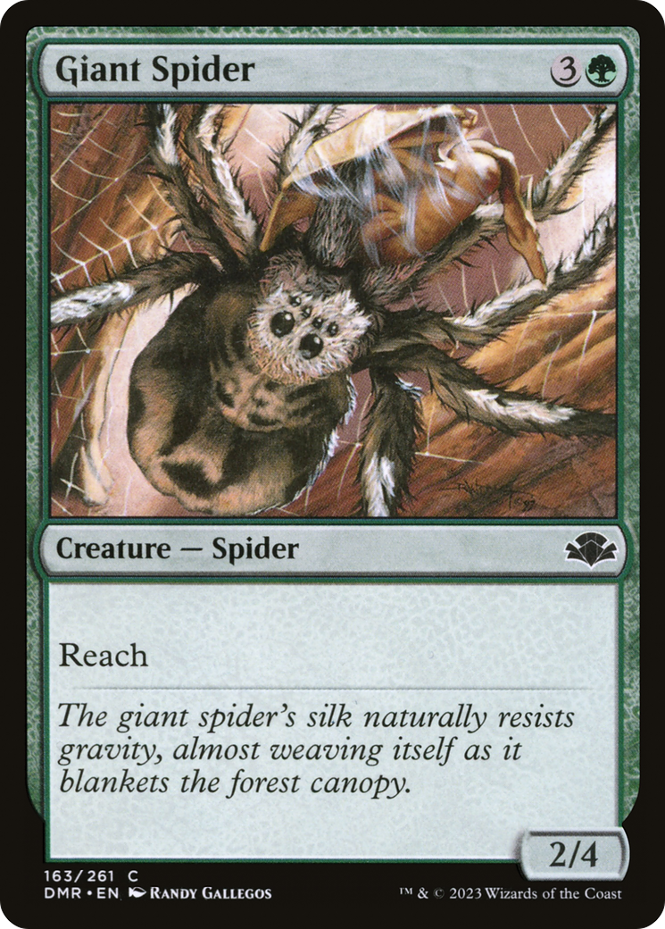 Giant Spider (DMR-163) [Dominaria Remastered] MTG Single Wizards of the Coast
