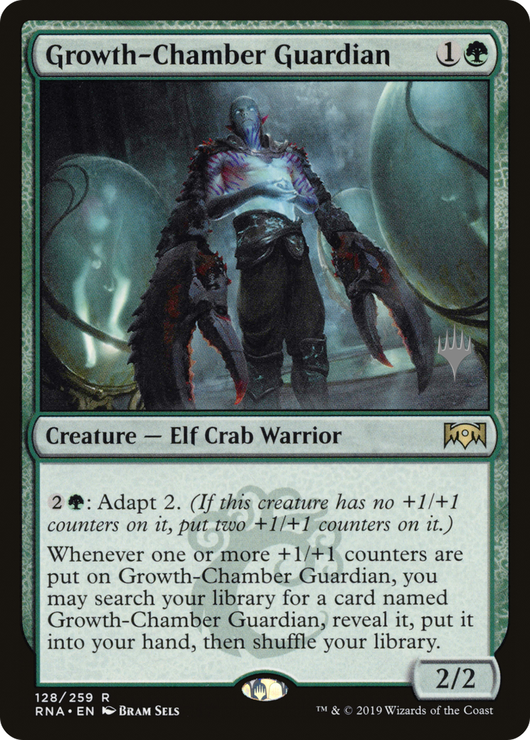 Growth-Chamber Guardian (PPELD-128) [Ravnica Allegiance Promos] Foil MTG Single Wizards of the Coast