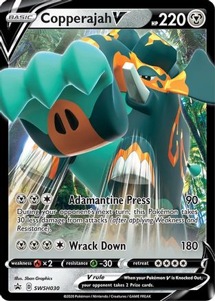 Copperajah V - SWSH030 (SWSH030/307) Holofoil [Promos: SWSH Promo Cards] Pokemon Single Pokémon