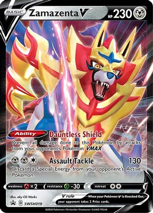 Zamazenta V SWSH019/307 Holofoil [Promos: SWSH Promo Cards] Pokemon Single Pokémon