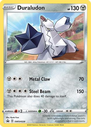 Duraludon - SWSH028 (/307) Holofoil [Promos: SWSH Promo Cards] Pokemon Single Pokémon