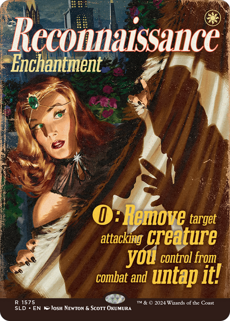 Reconnaissance (SLD-1575) [Secret Lair] Drop (Borderless) MTG Single Wizards of the Coast