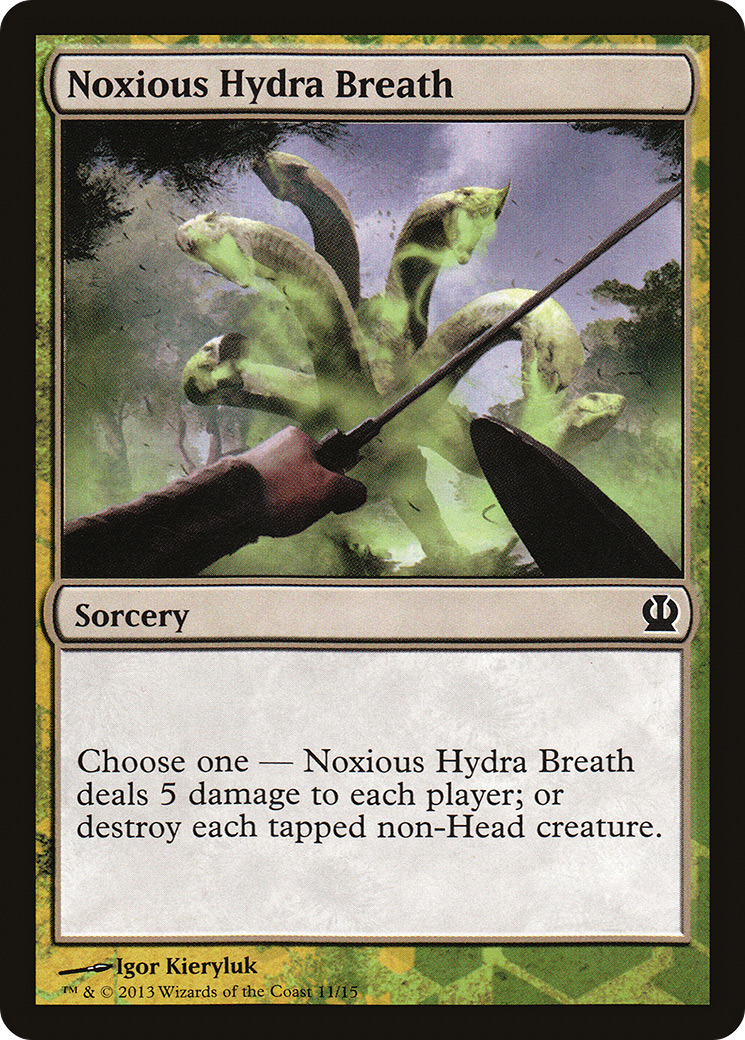Noxious Hydra Breath (HERO-) [Misc] Face the Hydra MTG Single Wizards of the Coast