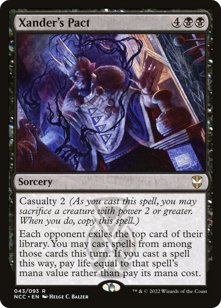 Xander's Pact (NCC-043) [New Capenna Commander] MTG Single Wizards of the Coast