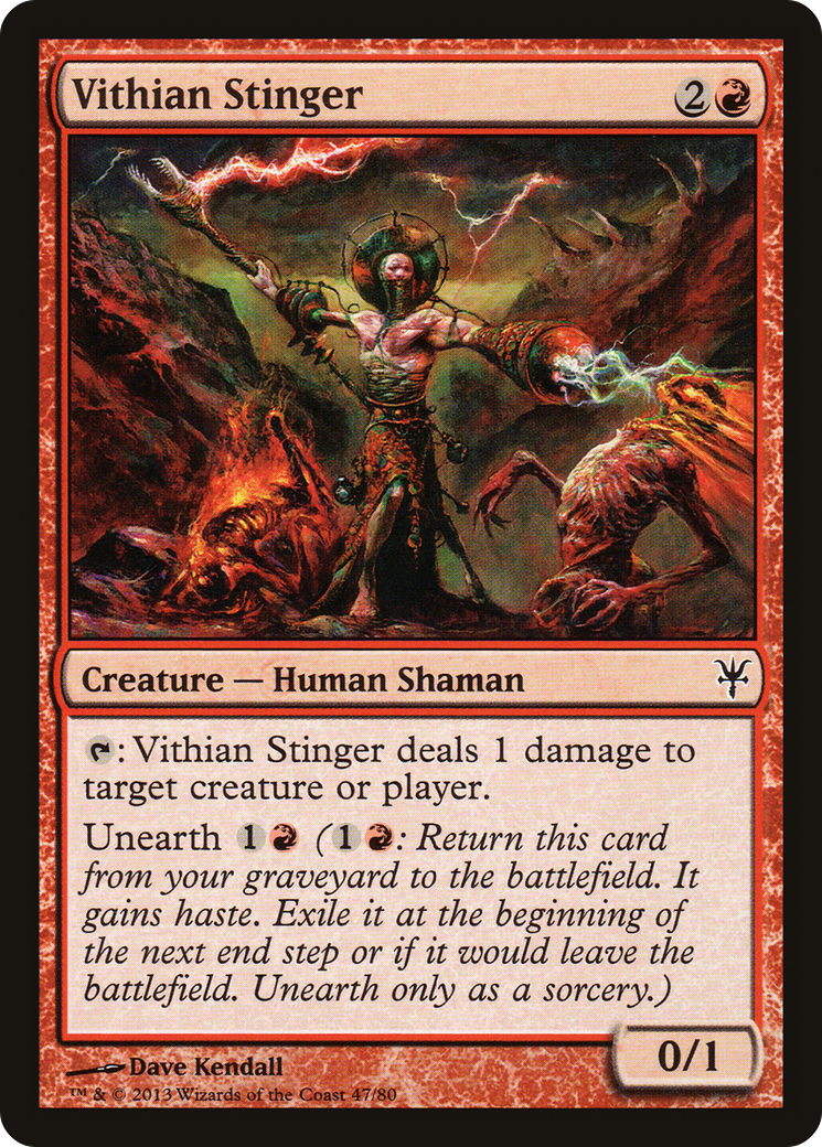 Vithian Stinger (DDK-047) [Misc] Duel Decks: Sorin vs. Tibalt MTG Single Wizards of the Coast