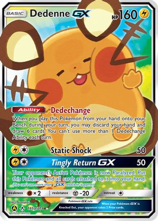 Dedenne GX - 195a/214 (195a/214) Holofoil [Promos: Alternate Art Promos] Pokemon Single Pokémon
