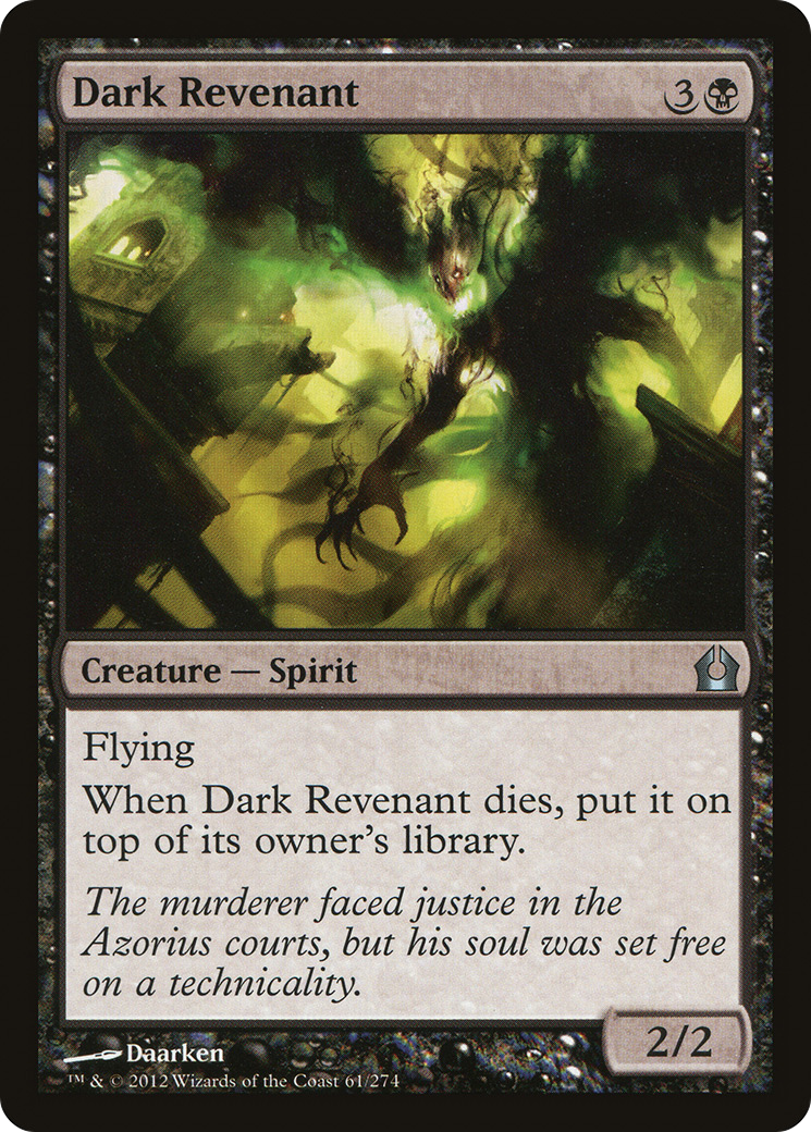 Dark Revenant (RTR-061) [Return to Ravnica] MTG Single Wizards of the Coast