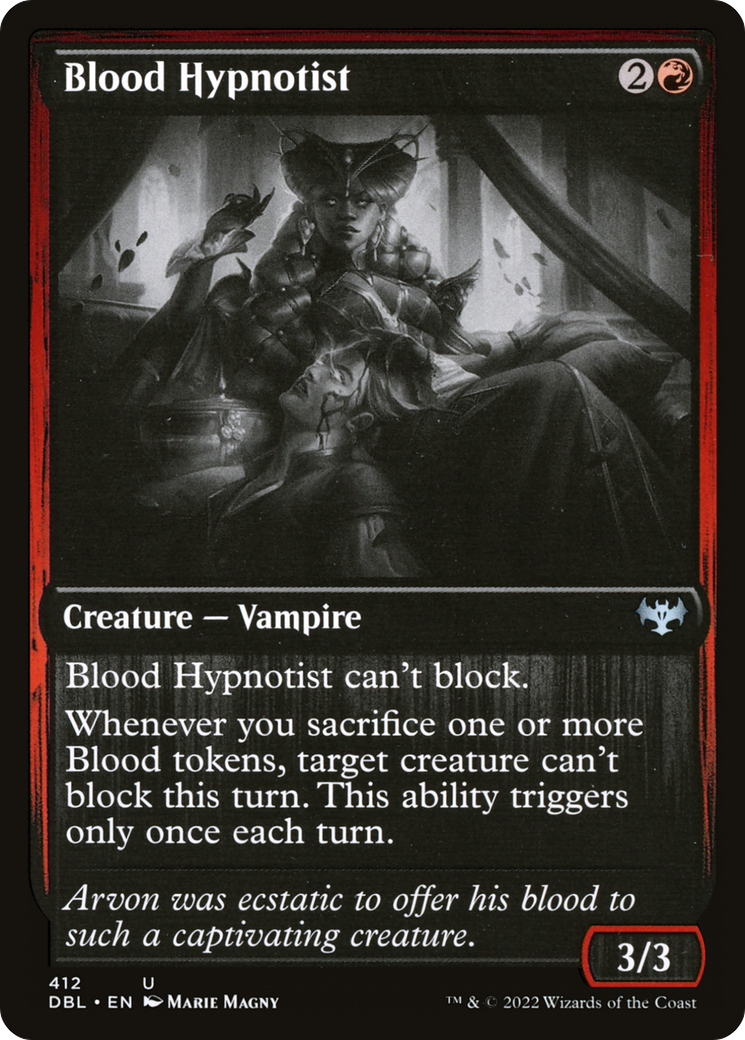 Blood Hypnotist (DBL-412) [Innistrad: Double Feature] MTG Single Wizards of the Coast