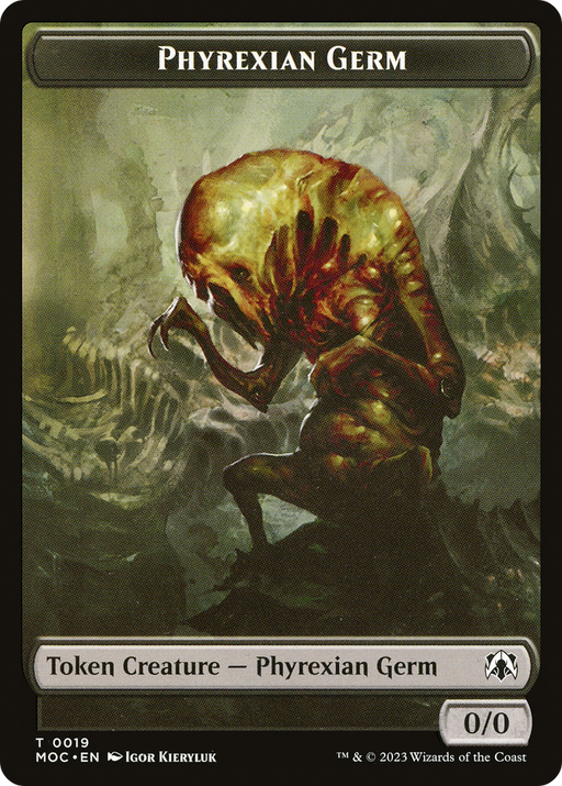 Phyrexian Germ (TMOC-019) [Tokens] March of the Machine Commander Tokens MTG Single Wizards of the Coast