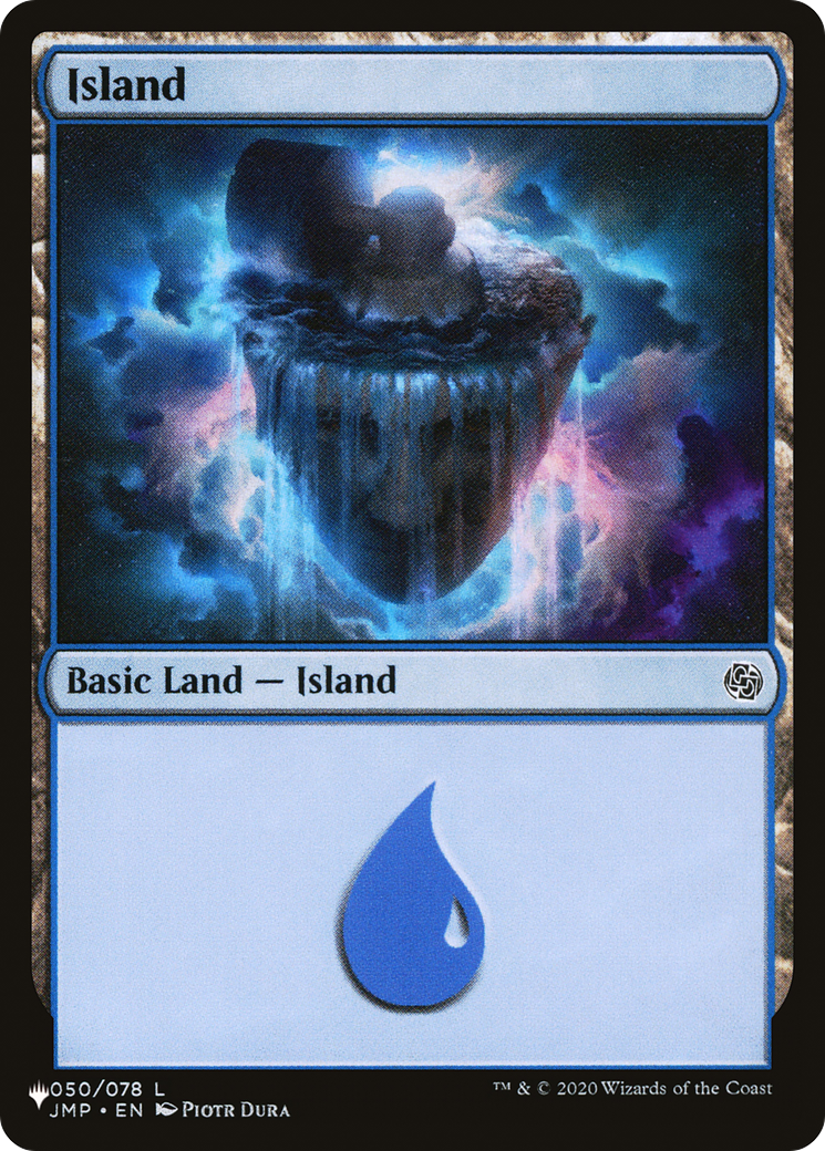 Island (LIST-JMP-50) [Mystery Booster] The List MTG Single Wizards of the Coast