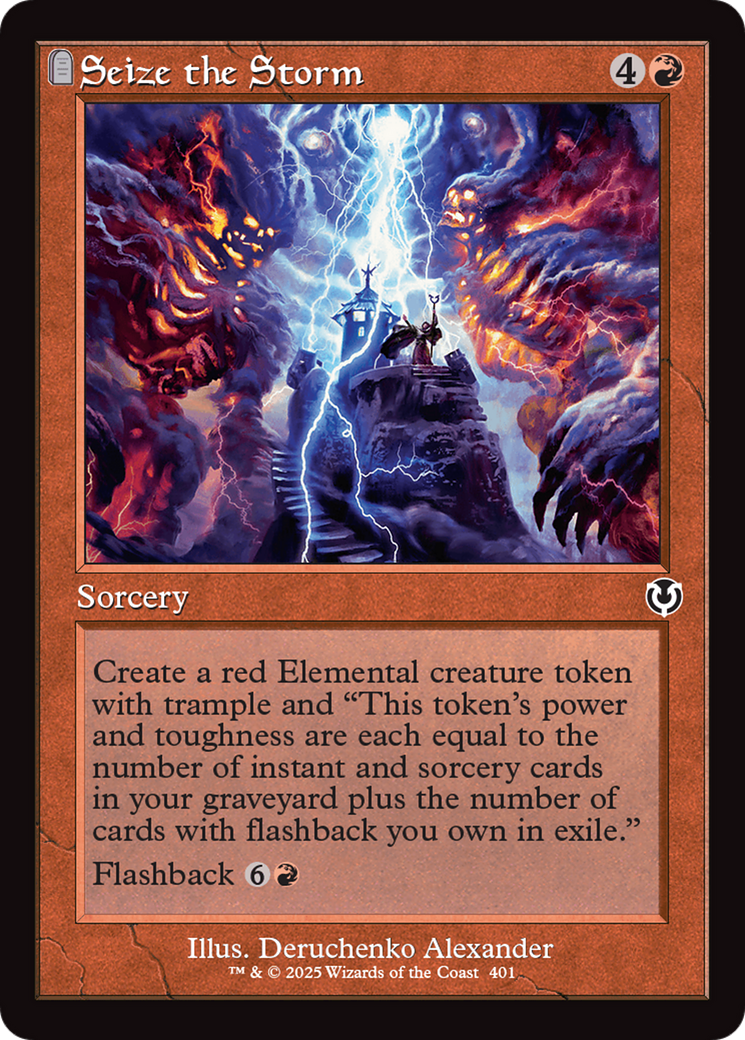 Seize the Storm (INR-401) [Innistrad Remastered] MTG Single Wizards of the Coast