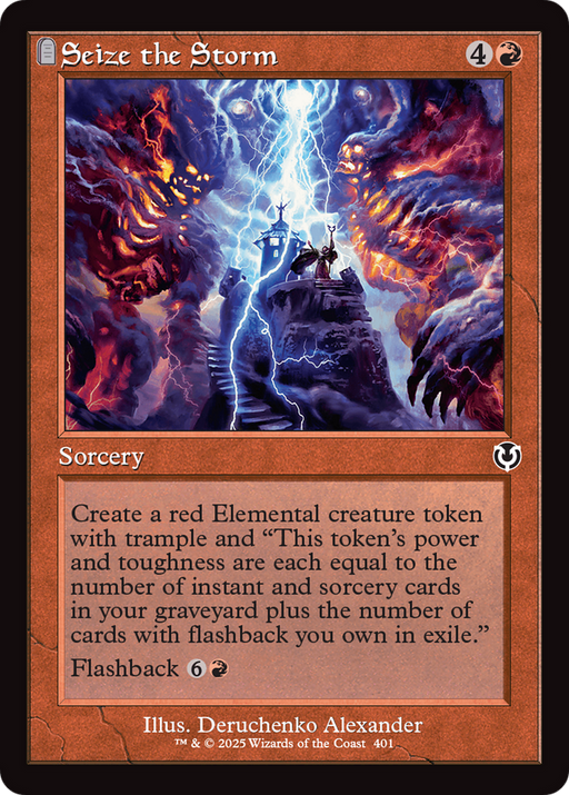 Seize the Storm (INR-401) [Innistrad Remastered] MTG Single Wizards of the Coast