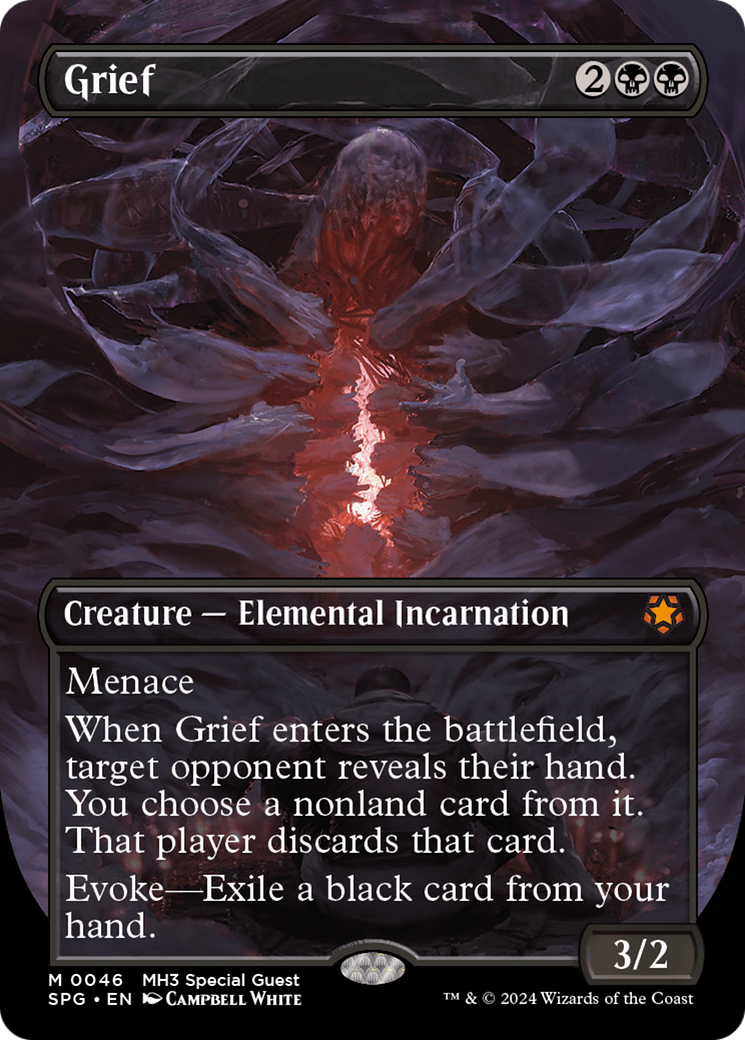 Grief (SPG-046) [Special Guests] (Borderless) MTG Single Wizards of the Coast