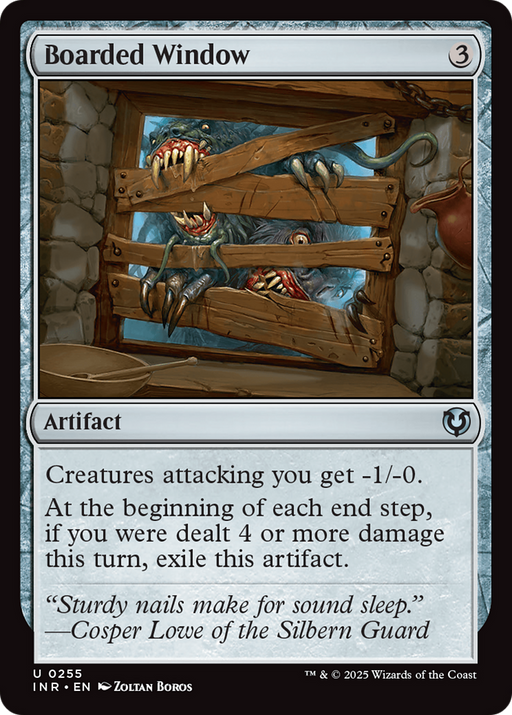 Boarded Window (INR-255) [Innistrad Remastered] Foil MTG Single Wizards of the Coast