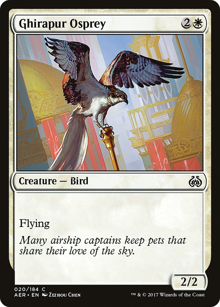 Ghirapur Osprey (AER-020) [Aether Revolt] Foil MTG Single Wizards of the Coast