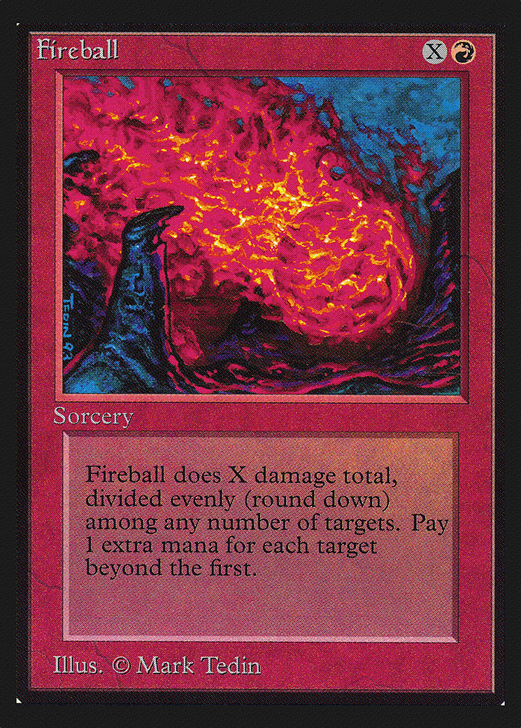 Fireball (CE) (CED-) [Collectors' Edition] MTG Single Wizards of the Coast