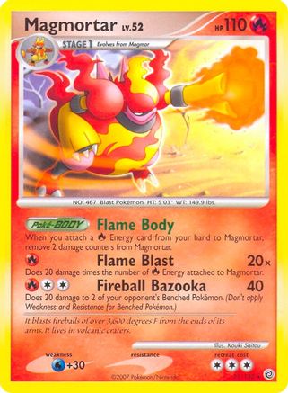 Magmortar 31/132 (Secret Wonders) () Holofoil [Misc: Deck Exclusives] Pokemon Single Pokémon