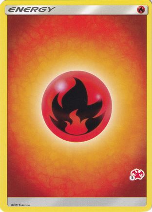 Fire Energy (#3 Charizard Stamped) () [Misc: Battle Academy] Pokemon Single Pokémon