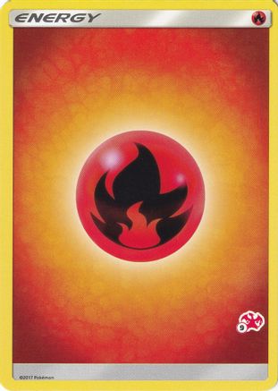 Fire Energy (#9 Charizard Stamped) () [Misc: Battle Academy] Pokemon Single Pokémon