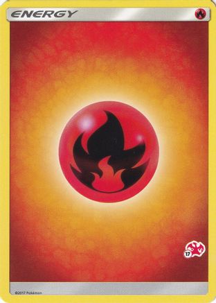 Fire Energy (#17 Charizard Stamped) () [Misc: Battle Academy] Pokemon Single Pokémon